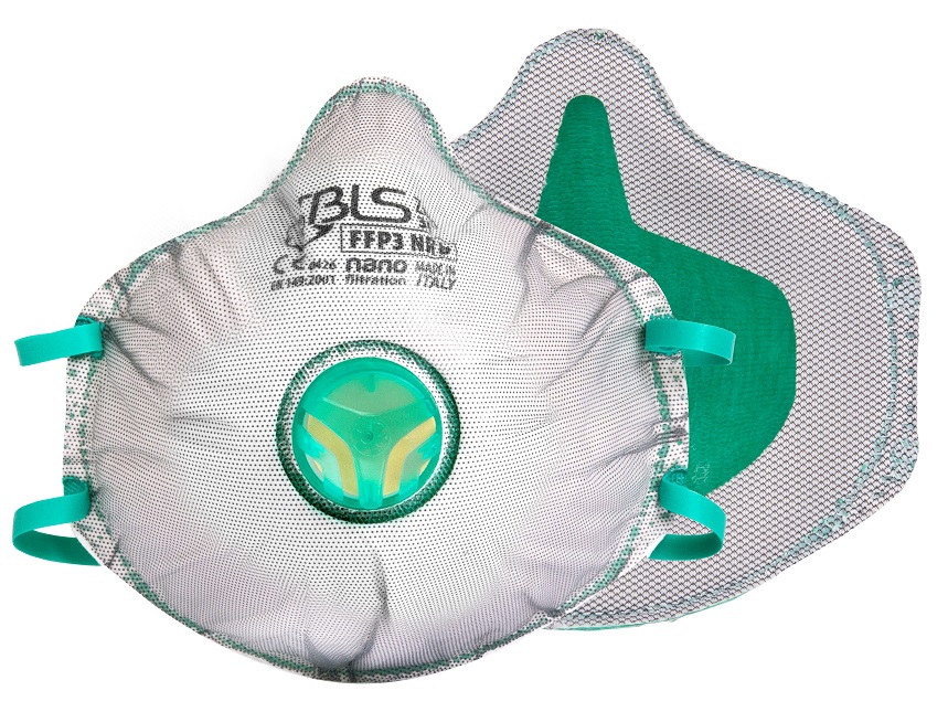 Respirator FFP3 ZERO s ventilom  (puna maska)